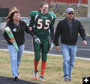 Senior Alex Metzer. Photo by Clint Gilchrist, Pinedale Online.