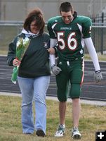 Senior Shane Underwood. Photo by Clint Gilchrist, Pinedale Online.