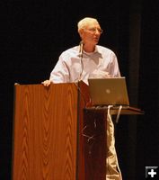 Harold Bergman. Photo by Dawn Ballou, Pinedale Online.