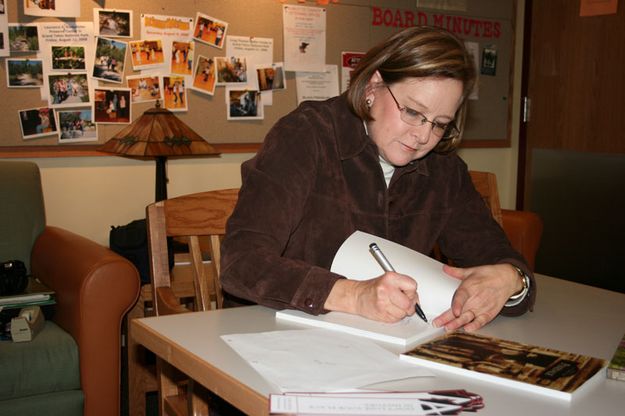 Ann Chambers Noble. Photo by Dawn Ballou, Pinedale Online.