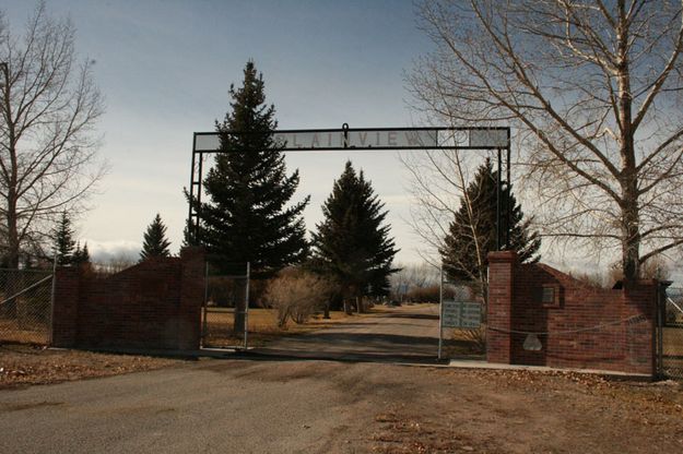 Plainview Cemetery. Photo by Dawn Ballou, Pinedale Online.