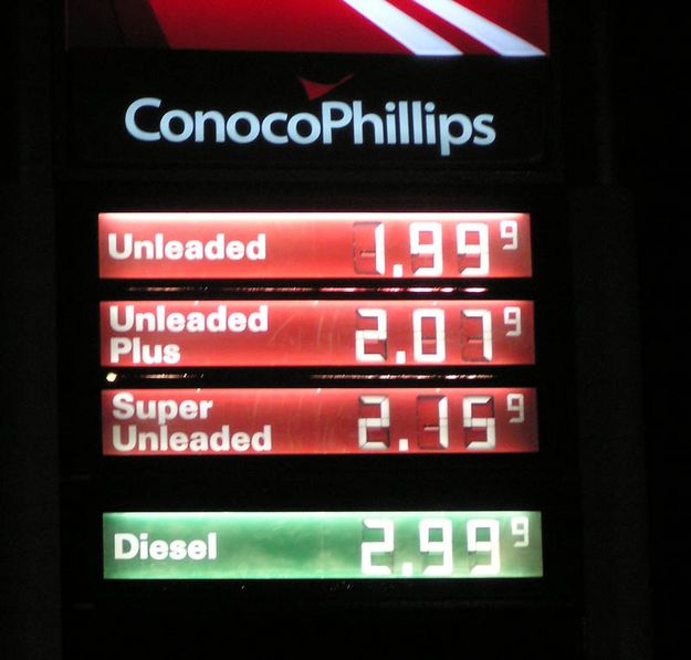 Conoco. Photo by Bob Rule, KPIN 101.1 FM.