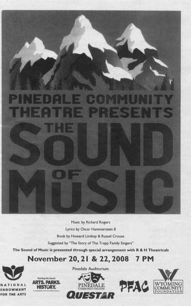 Program Cover. Photo by Pinedale Community Theatre.