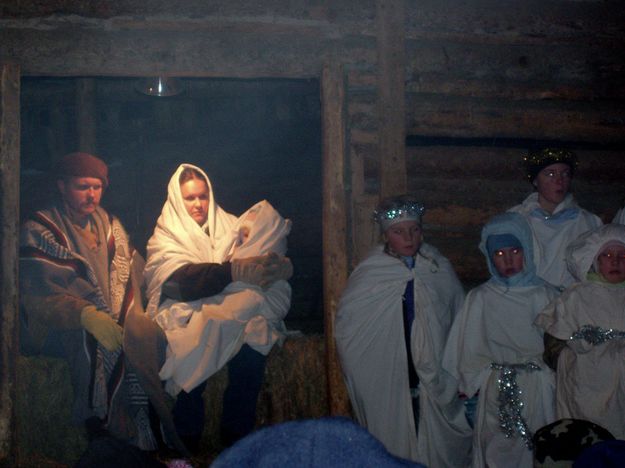 Joseph, Mary and Baby Jesus. Photo by Victoria Goodin.