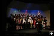 High School Choir. Photo by Pam McCulloch, Pinedale Online.