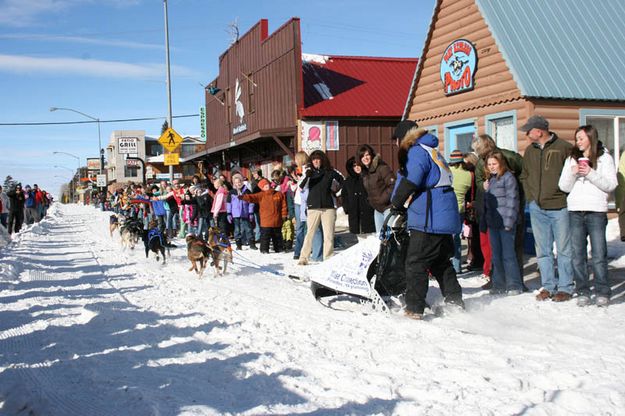 Grant Beck Start. Photo by Dawn Ballou, Pinedale Online.