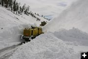 Clearing Snow. Photo by Jim Peaco, NPS.