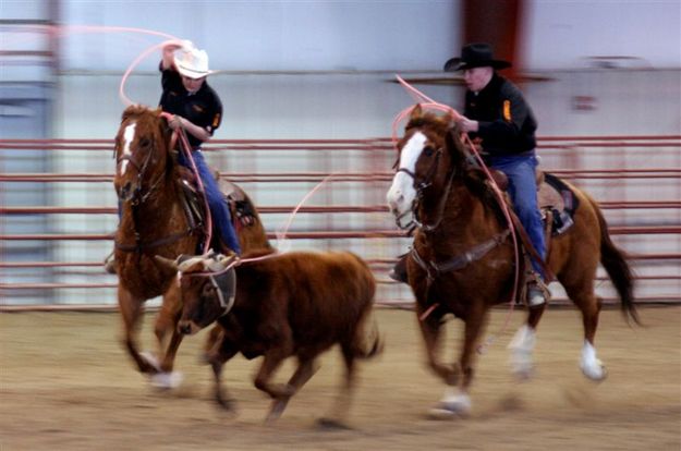 Mick Rammell and Tanner Judge. Photo by Carie Whitman.