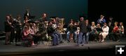 Pinedale High School Band. Photo by Pam McCulloch, Pinedale Online.