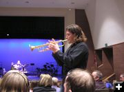 Into the audience. Photo by Bob Rule, KPIN 101.1 FM Radio.