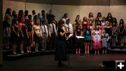 PHS Choir. Photo by Pam McCulloch, Pinedale Online.