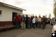 Food Line. Photo by Dawn Ballou, Pinedale Online.