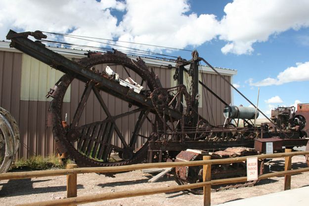 1908 Buckeye Ditcher. Photo by Dawn Ballou, Pinedale Online.