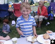 Kids had fun too. Photo by Trey Wilkinson, Sublette Examiner.