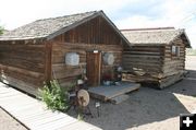 Black Homestead Cabin. Photo by Dawn Ballou, Pinedale Online.