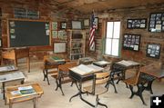 Schoolhouse. Photo by Dawn  Ballou, Pinedale Online.