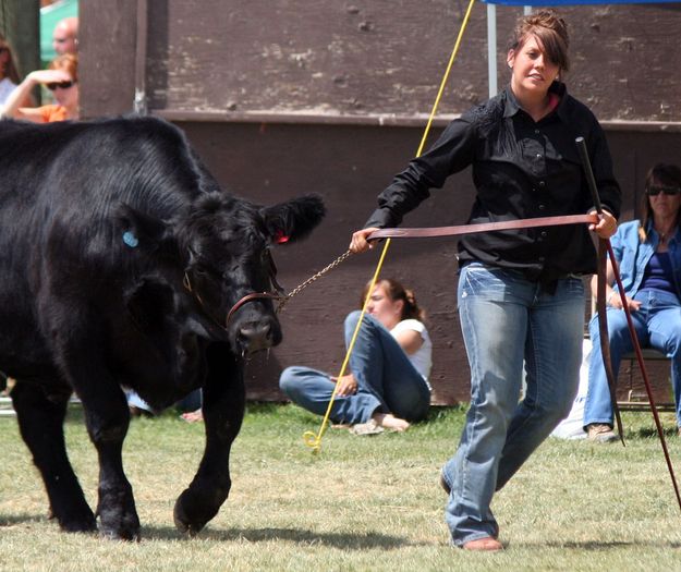 Kelsey Jensen. Photo by Clint Gilchrist, Pinedale Online.