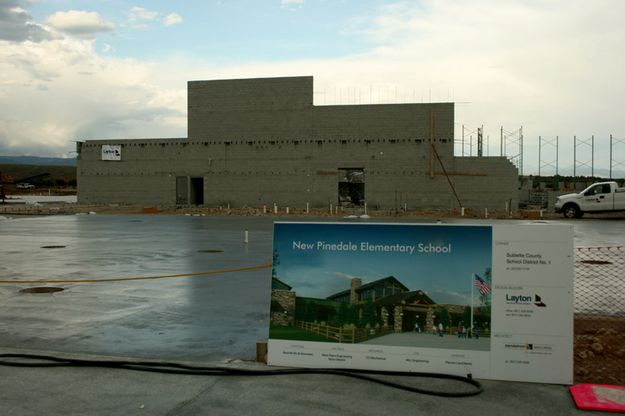 School view. Photo by Dawn Ballou, Pinedale Online.