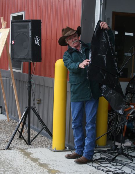 Speakers. Photo by Pam McCulloch, Pinedale Online.