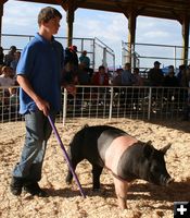 Bryan Nicholson. Photo by Clint Gilchrist, Pinedale Online.