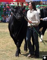 Cassidy Jensen. Photo by Clint Gilchrist, Pinedale Online.