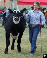 Haley Lockwood. Photo by Clint Gilchrist, Pinedale Online.