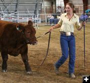 Laney Johnston. Photo by Clint Gilchrist, Pinedale Online.