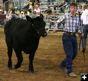 Luke Barron. Photo by Clint Gilchrist, Pinedale Online.