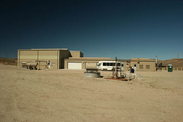 Questar Liquid Gathering System. Photo by Dawn Ballou, Pinedale Online.