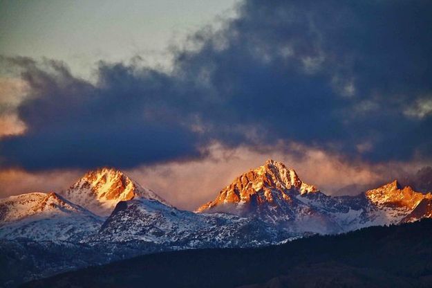 24 carat gold sunset. Photo by Dave Bell.