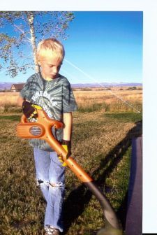 Prestons Lawn Care. Photo by Robin Schamber, Sublette County 4-H.