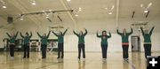 Cheer Team. Photo by Pam McCulloch, Pinedale Online.