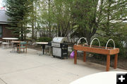 BBQ Patio. Photo by Dawn Ballou, Pinedale Online.