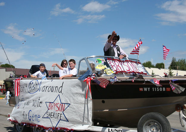 Gene Bryson. Photo by Pam McCulloch, Pinedale Online.