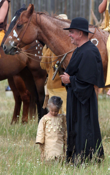 Father DeSmet. Photo by Clint Gilchrist, Pinedale Online.