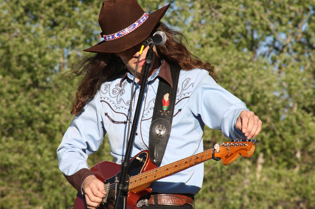 Leo Rondeau. Photo by Tim Ruland, Pinedale Fine Arts Council.