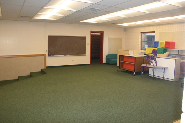 Empty Class Room. Photo by Pam McCulloch, Pinedale Online.