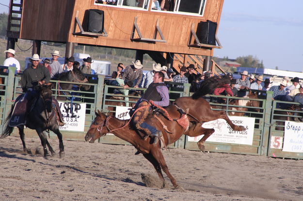 Kyle Barren. Photo by Pam McCulloch, Pinedale Online.