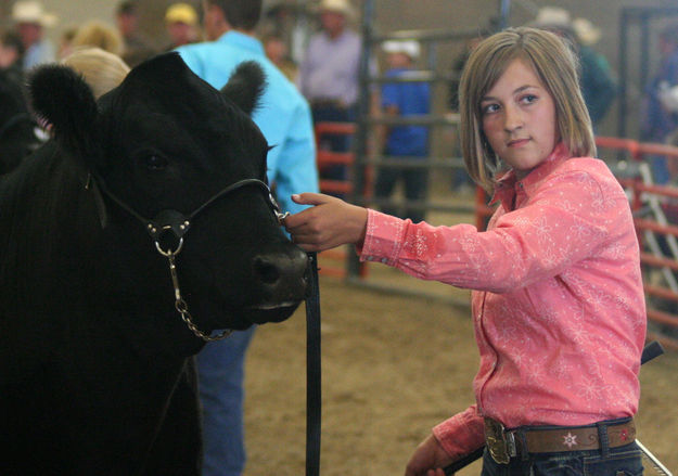 Megan Sims. Photo by Clint Gilchrist, Pinedale Online.