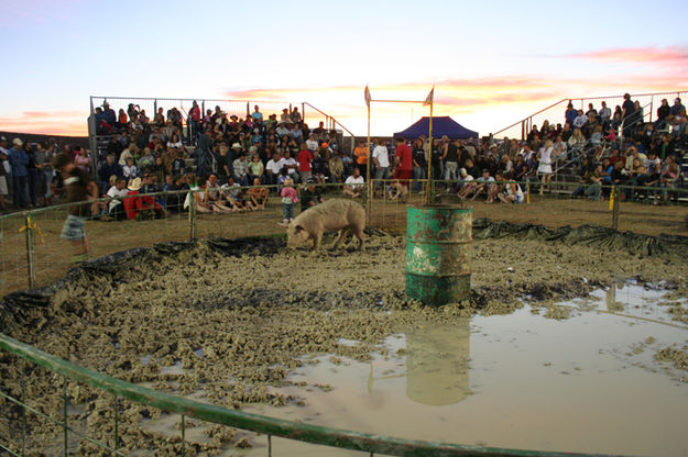 The Pit. Photo by Pam McCulloch, Pinedale Online.