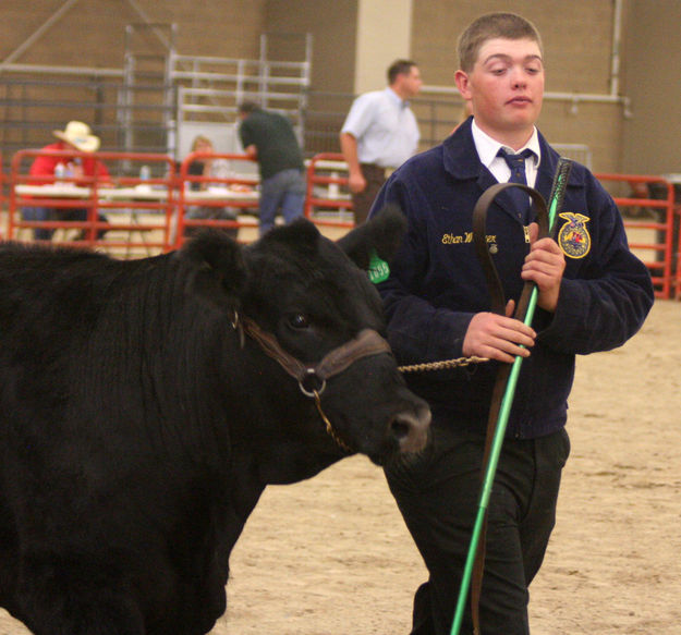 Ethan Wolaver. Photo by Clint Gilchrist, Pinedale Online.