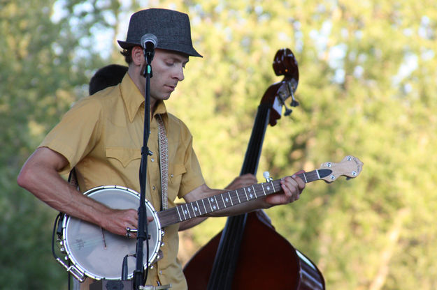 Aaron Davis. Photo by Tim Ruland, Pinedale Fine Arts Council.