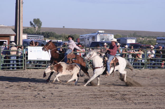 Saul Bencomo & Chrisman. Photo by Pam McCulloch, Pinedale Online.