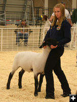 Sara Ritschel. Photo by Clint Gilchrist, Pinedale Online.