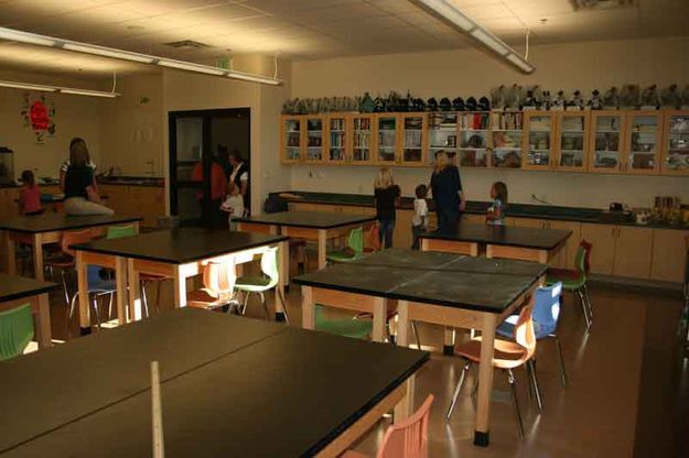 Science Room. Photo by Dawn Ballou, Pinedale Online.