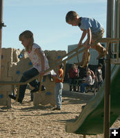 Playground. Photo by Dawn Ballou, Pinedale Online.