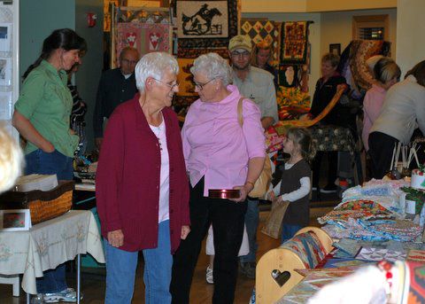 Betty and Barbara. Photo by Beth Allen, Rendezvous Pointe.