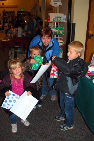 Darcy and kids. Photo by Beth Allen, Rendezvous Pointe.