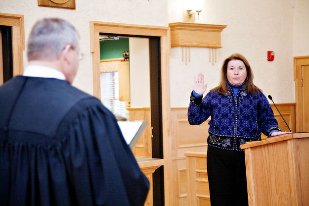 Mary Lankford, Sublette County Clerk. Photo by Tara Bolgiano.