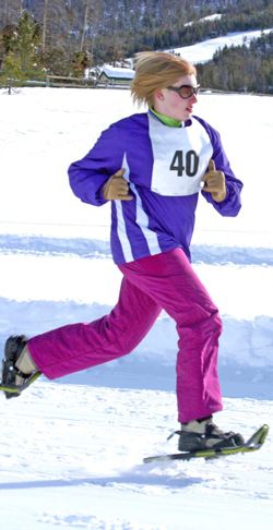 Special Olympics Take Off. Photo by Kaitlyn McAvoy, Pinedale Roundup.